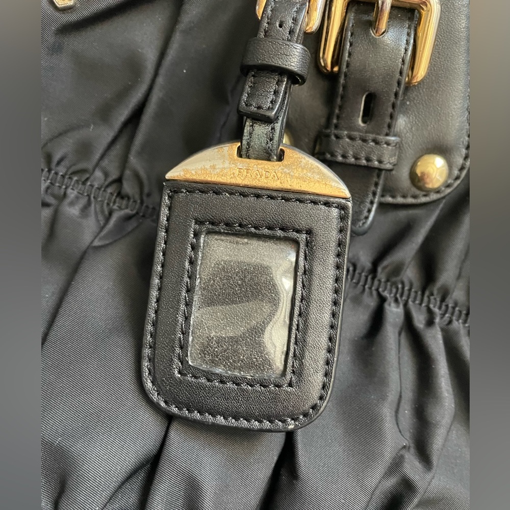 Prada Black Gaufre Tote Bag - Picture 10 of 17